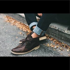 Clarks dark brown Bushacre 2 chukka boots NWT